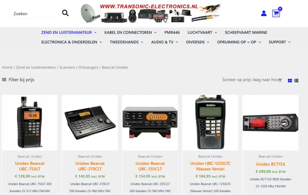 Transonic Electronics_scannerluisteren.nl - scannerluisteren.nl Transonic Electronics_scannerluisteren.nl