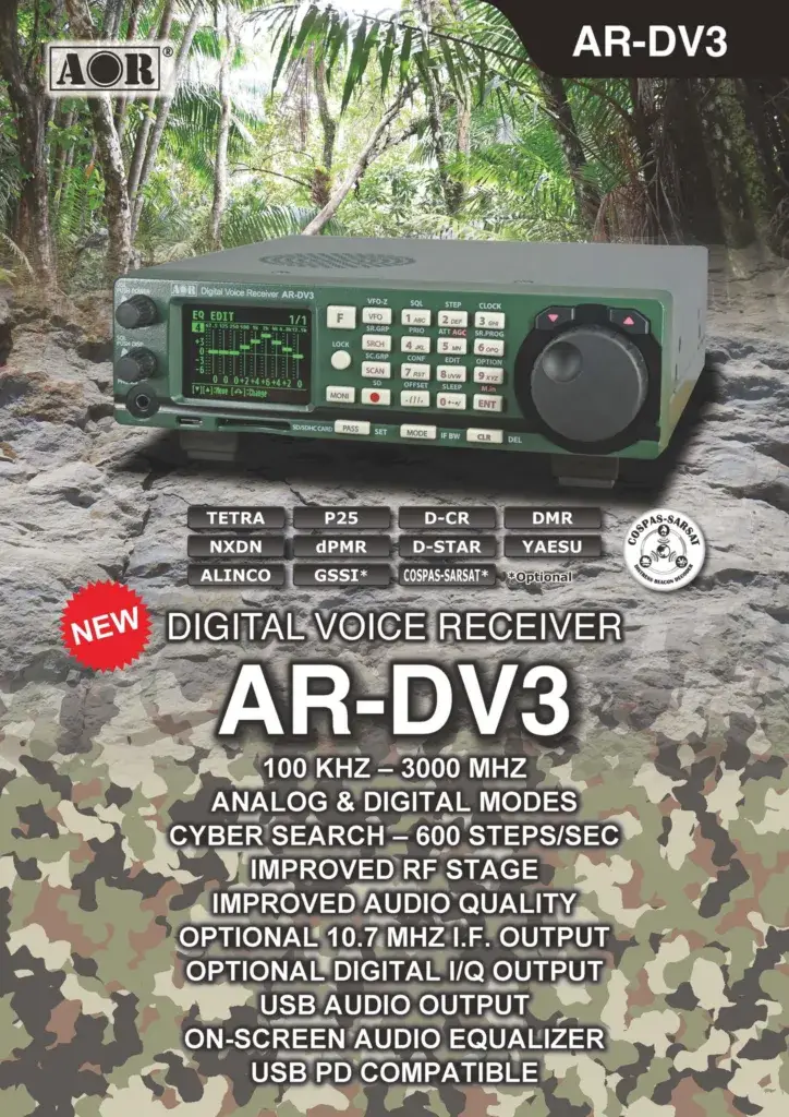 AOR AR-DV3 specificaties_scannerluisteren.nl